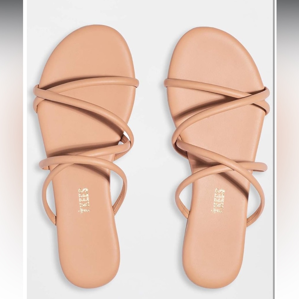 Tkees Sloane Sandal in Nude - Size US 8